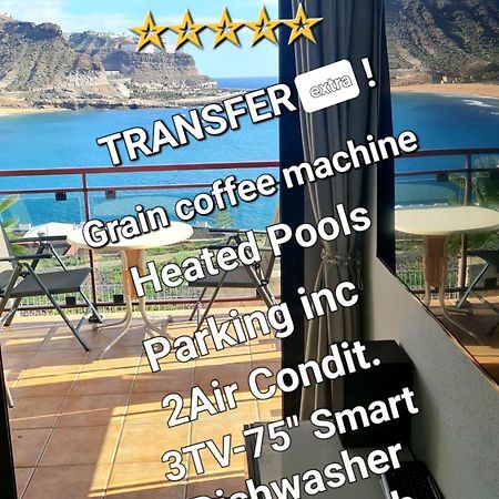 Deluxe 3 Rooms74M2,2Air Condit 2Tv Seaview On Amadores,2 Heatpools, Parking, 600 Mb,Dishwasher,2Lift,,3 Beaches Playa Del Cura  Exteriér fotografie