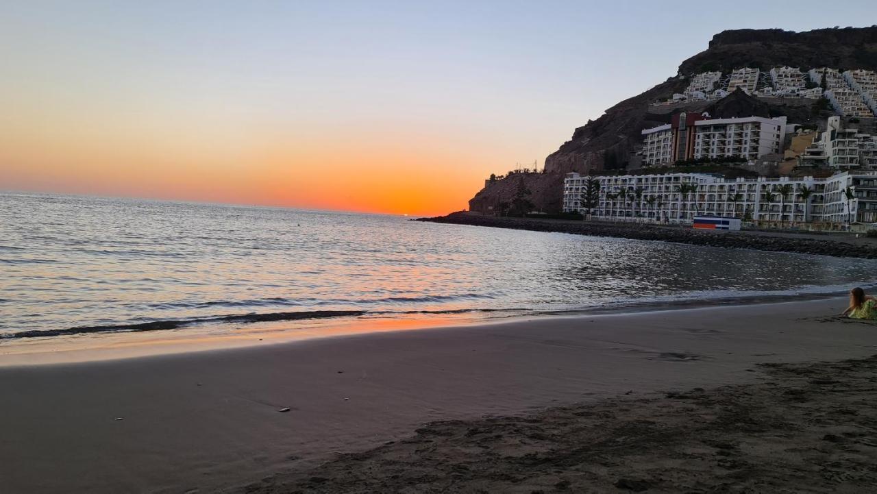 Deluxe 3 Rooms74M2,2Air Condit 2Tv Seaview On Amadores,2 Heatpools, Parking, 600 Mb,Dishwasher,2Lift,,3 Beaches Playa Del Cura  Exteriér fotografie