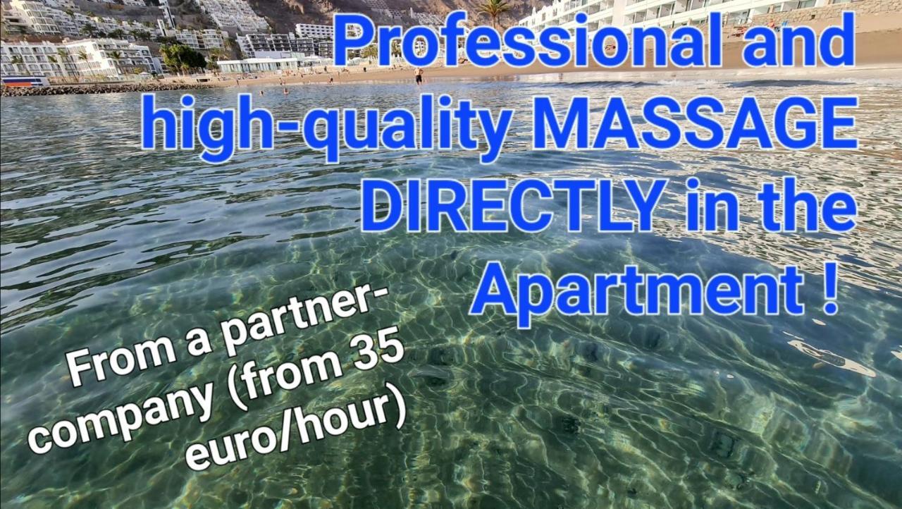 Deluxe 3 Rooms74M2,2Air Condit 2Tv Seaview On Amadores,2 Heatpools, Parking, 600 Mb,Dishwasher,2Lift,,3 Beaches Playa Del Cura  Exteriér fotografie