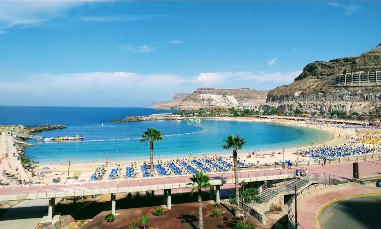 Deluxe 3 Rooms74M2,2Air Condit 2Tv Seaview On Amadores,2 Heatpools, Parking, 600 Mb,Dishwasher,2Lift,,3 Beaches Playa Del Cura  Exteriér fotografie