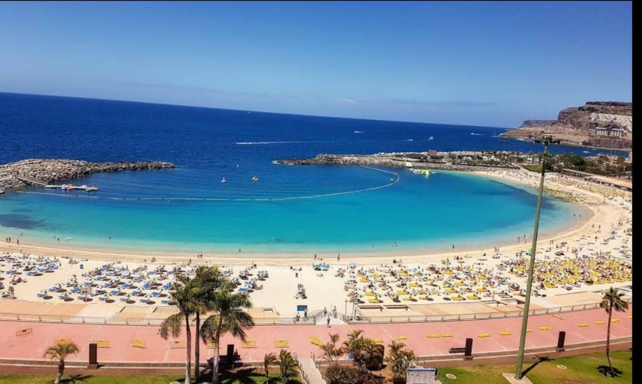 Deluxe 3 Rooms74M2,2Air Condit 2Tv Seaview On Amadores,2 Heatpools, Parking, 600 Mb,Dishwasher,2Lift,,3 Beaches Playa Del Cura  Exteriér fotografie