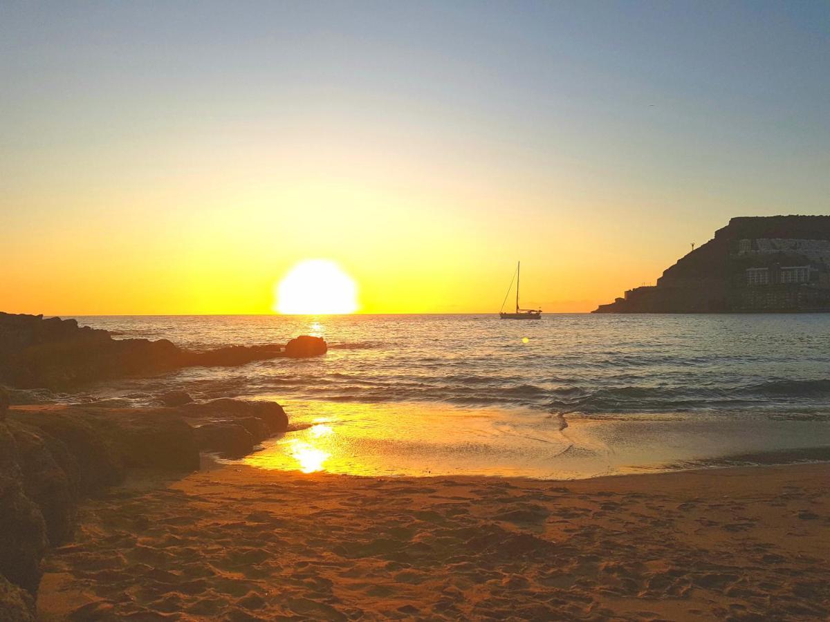 Deluxe 3 Rooms74M2,2Air Condit 2Tv Seaview On Amadores,2 Heatpools, Parking, 600 Mb,Dishwasher,2Lift,,3 Beaches Playa Del Cura  Exteriér fotografie